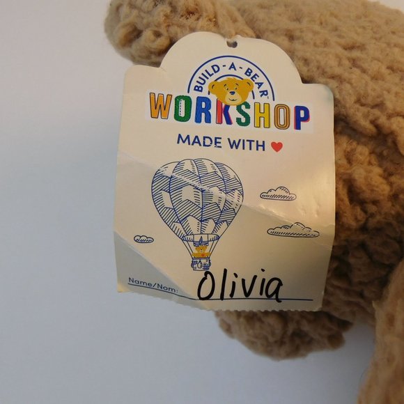 Build A Bear Timeless Teddy Light Brown Bear 17" Plush - Picture 6 of 8